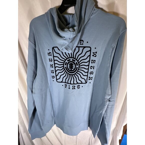 Element Mens Ridge Art Hoodie, Blue, Size M, NWT - Picture 6 of 6